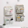 Storage Boxes Hanging Bag For Small Spaces Capacity Wall Bags Bathroom Door Organization Multiple Pockets Key