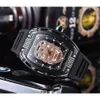 Richardmill Milles Watch Watchmen Menwatch Relogios Relgio Diamond Studded Sky Star Fashion Personality Hollow Skull Head Noble Watch