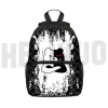 Rugzakken 3D cartoon danganronpa monokuma backpack kinderen anime tas bagbag kinderen kleuterschool schattige rugzak reizen 12/16 inch mini tas