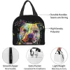 Taschen Neue Pitbulls wiederverwendbar isoliertes Lunchbeutel Kühler Tasche Box Container für Frauen Büro Arbeitsschule Picknick Strand Training Travel