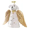 Party Decoration Christmas Tree Top Angel Light Led Ornament Art Crafts Supplies For Indoor Outdoor Garden Yard Decorations Gift