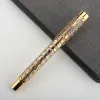 Stylos jinhao 100 creux de plume creux iridum ef / f / m / nib avec convertisseur golden clip business office écriture stylo