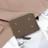 財布男性と女性用カウハイドウォレットユニバーサルフォールドウォレットマルチカードスロットゼロファッションシンプルな小さな変更バッグ名刺バッグ