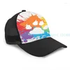 Bollkåpor Pride Light 2024 Basketball Cap Men Kvinnor Fashion överallt tryckt svart unisex vuxen hatt