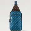 Explosion Heiße Herrenbeutel M23782 Avenue Slingbag NM Atlantic Blue Canvas Classic Rucksack Taschen-Umhängetasche Essentiell