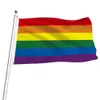 Transgender 90x150cm lesbisk stolthet hbt gay banner polyester flaggor party leverans dekoration regnbåge flagga Th1018