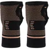 Supporto per polso in rame Professional Gymband Sport Safety Safety Compression Glove Gyr Guard Wor Guard Artrite Sleeve Palm Hand Bracer