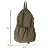 Backpacks Women Backpack Nylon Fashion Girls Middle Student Backpack Light Weight Large Capacity Portable Drawstring Outdoor Sports