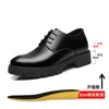 Dress Shoes Men Lift Platform Hoge hakken Hoogte Verhoog Business Casual Man Verhooging 10 8 cm mocassins groter