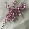 Dekorativa blommor 100 cm konstgjorda Wenxin Dancing Orchid Wedding Decoration Takkaka Flower Soft Silk