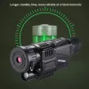 Cameras Amélioration du 5x40 Infrarouge IR 400m Digital Vision Night Vision monoculaire Scoutisme USB App Video DVR Record Camera for Hunting Outdoor