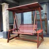 Camp Furniture Chaise Terrace Patio Swing Outdoor Garden Tree Porch Wood Swings Canopy Sunshade Hamacas Jardin Exteriör