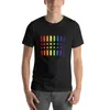 Męskie topy czołgów xxxxxxxx Rainbow Morse Code T-shirt ponadgabarytowe koszulki śmieszne koszuli zwykli mężczyźni