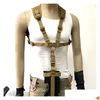 Taktiska västar utomhusgevär pistolrep En punkt Sling Vest Chest Rig Rand Sports Airsoft Gear Camouflage Combat Assat MTI-Funktionell DHV7O