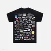 T-shirts masculins T-shirt 2024 New Kite Kite Designer Mens Nover tee lundi exclusif AOP Classic Short à manches courtes 354