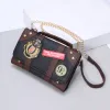 財布小さな女性のショルダーバッグストラップデタッチ可能なファッションチェーンカードウォレットモバイルケース