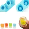 Cup Makes Grid Summer 4 Diy Column Ices Cube Tray Molds Bar Party Tail kuber Mold Silicone Blue Ice Mold Th1075 S