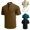 Camiseta de mangas curtas masculas algodão e linho liderado por verão casual masculino camiseta de camiseta masculina respirável s-3xl 240412