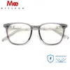 Strutture di design meeshow cornice anti-blu che bloccavano uomini occhiali da donna CR-39 Lenti in resina prescrizione Myopia Glass Optic 240415