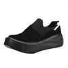 Casual schoenen mannen Hoogte toenemende loafers straat ademende slip-on platform luxe echte lederen trainers schoeisel