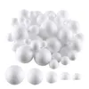 Perles 3cm 4cm 5cm de modélisation blanche Polystyrène en mousse de mousse de mousse de mousse Supplies décoratives balles de remplissage mini-gouttes livraison DHTGS