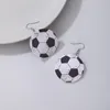 Boucles d'oreilles en peluche belles boules colorées drop en résine pour femmes cercle géométrie dessin animé bijoux en gros