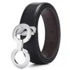 Klassieke luxe designer riem mannen cintura uomo mode echte lederen lederen zwarte riemen voor vrouwen tailleband big gouden buckle hoogwaardige casual zakelijke band