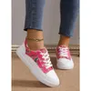 Casual Shoes Luxury Women Designer Canvas Comfy Walking Flats Sneakers Sports Female High Quality Chaussures Femme Shoe