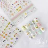 1pc Cartoon Kawaii Dinosaur Bear Animal Nail Art Sticker Rabbit Floret Ultratin Japanese Decal Self Adhesive Manicure Decor 3 240418