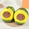 Slippers Cartoon Avocadodo Design Plush Winter Women’s Shoes Indoor House Cotton Birls Jults Tethings Colled Colored