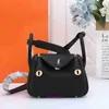 10A Top Quality Femme Femme Purse Designer Tote Herrmms Lindiss Sacs Handmade Hand Wax Threa