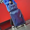 Carry-Ons 22/24/26/28 polegadas Bolsa de bagagem de bagagem de bagagem de bagagem de bagagem de viagem sobre rodas de 20 polegadas Moda Carry On