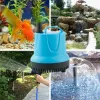 Accessoires 5/10/20/40/60/80W 6004500L / H Pompe submersible 220V Aquarium Fish Pond Buzzle du réservoir d'eau