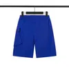 Designer masculino shorts de nylon de metal hight street shorts esportivos rápidos secagem de roupas de banho de praia calças de praia