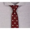 花groomウェディングパーティータイブランドメンズ6cm赤ネクタイファッションフォーマルネック男性のためのビジネススーツの仕事のネックギフトボックス240412
