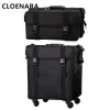 Case Colenara Baggage kabiny Oxford Cloth Beauty Manicure Toolkit Ladies Cosmetic Case Duża walizka z kółkami walizka