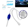 Tillbehör Aquarium Siphon Fish Tank Siphon Dammsugare Pump Semiautomatisk vattenbyte Växlare Gravelvattenfilter Acuario Tillbehör