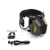 Słuchawki Impact Leight R01526 Taktyczna elektroniczna strzelanie do Earmuff Sport Sports Sport Antinoise Uderzenie Uderzenie Zestaw słuchawkowy