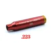 Scopes New Red Dot Laser Brass Boresight Cal Cartridge Bore Sighter for Scope Hunting Adjustment .223 7.62 9mm .308 12ga 20ga