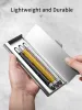Brieftaschen Stiftstiftkoffer Mode und elegante Aluminiumlegierschalen -Schalenstift -Organizer