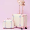 Luggage 18 inch travel suitcase women's small light carryon luggage bag 16 inch fashion suitcase men's trolley case special air box