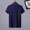 Designer Mens Luxury Polo Shirt Man Fashion T-Shirts Men de golf Casual Golf Summer Shirt Embroderie High Street Tend Top Tee Tee T-shirt Asian Size M-xxxl