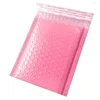Storage Bags 25Pcs Pink Poly Bubble Mailer Mailers Padded Envelopes For Gift Packaging Lined Self Seal Bag Drop
