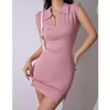 Casual Dresses Polo Girl's Elastic Slim Fit Slimming Split Skirt