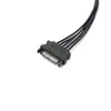 2024 IDETO SATA POWER CABLE MALE TO MEMALE ONE PONIS 5 POWERSATA拡張ケーブルハードドライブ電源スプリッターケーブルコードSATAエクステンションコード