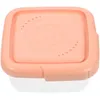 Bouteilles de rangement Réfrigérateur Fromage Slice Crisper Kitchen Fruits Boîtes avec porte-couvercle pour porte-conteneurs Pink Lunch