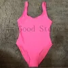 Swimwear Women's Sexy Swimsuit One Piece Bathing BodySuit Solid plus taille Monokini Swim Designer High Cut Wholesale