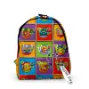 Sac à dos Weysfor Hot Super Zings Series Kindergarten Backpack Cartoon Game Superzings Kids Sac imperméable Plecak Children Daily Children Mochila