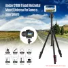 Accessories Andoer Q160H Camera Tripod Horizontal Mount Professional Travel Tripod with 360° Panoramic Ball Head Universal for DSLR