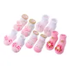 Baby Socken Kind atmungsaktiv und geruchssicherer Kinder Socken Jungen Girls stripten Spitzenstrumpfbein Chilrens Baumwollmischstrumpfeien